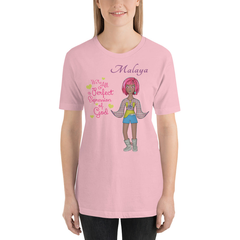 Malaya Short-Sleeve Unisex T-Shirt - thebirdgirls.com