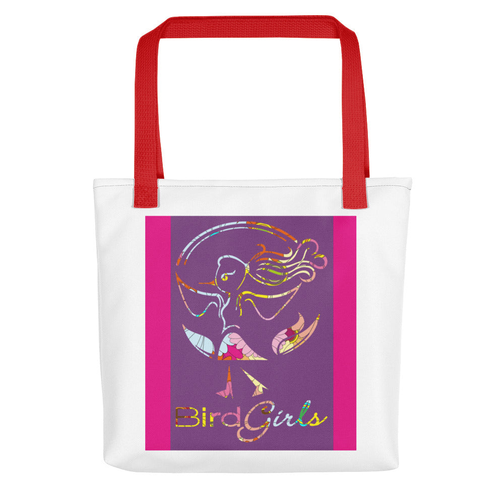 Decorative Logo Tote bag - thebirdgirls.com