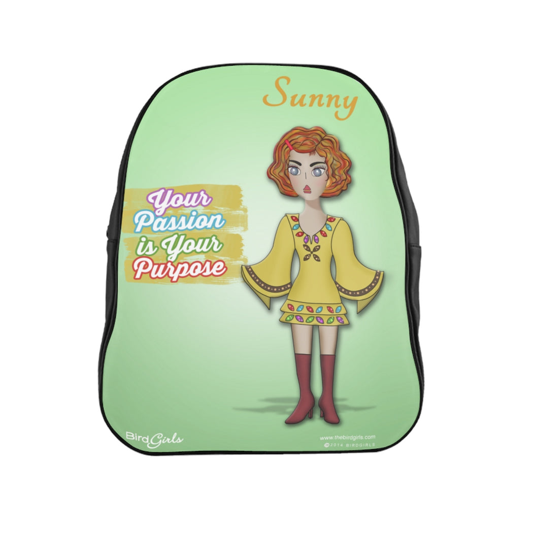 Sunny BirdGirl School Backpack - thebirdgirls.com