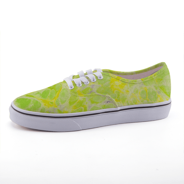 Lime Passion Low-top fashion canvas shoes - thebirdgirls.com