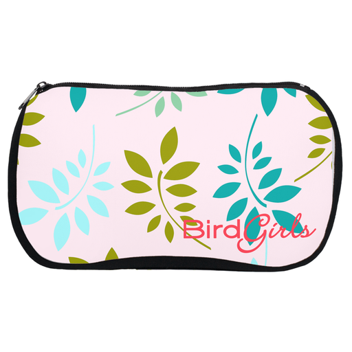 BirdGrils Colored Leaves Cosmetic Bags - thebirdgirls.com