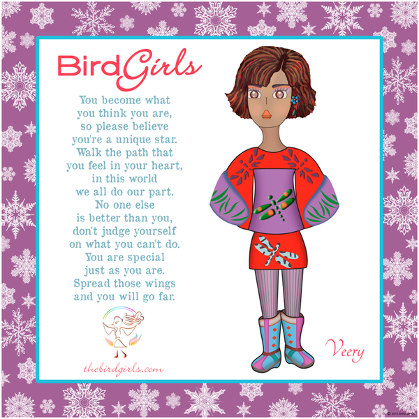 Veery Art Posters - thebirdgirls.com