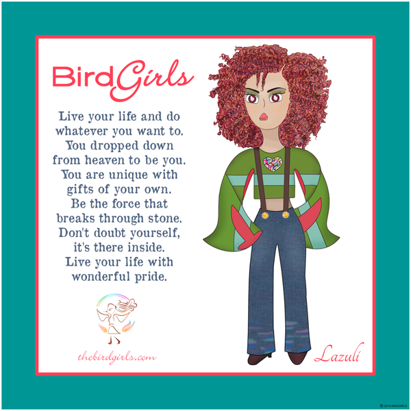 Lazuli Art Posters - thebirdgirls.com
