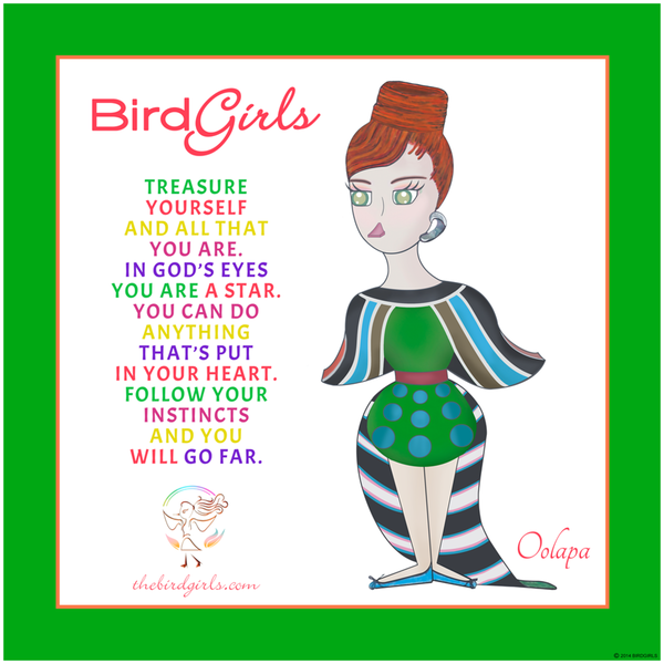 Oolapa Art Posters - thebirdgirls.com