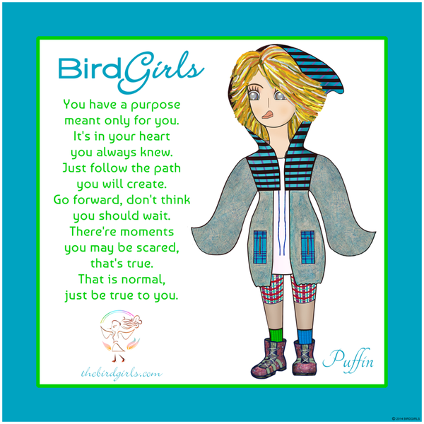 Puffin Art Posters - thebirdgirls.com