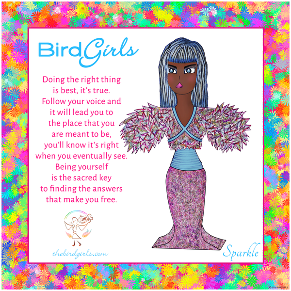 Sparkle Art Posters - thebirdgirls.com