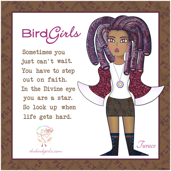 Turaco Art Posters - thebirdgirls.com