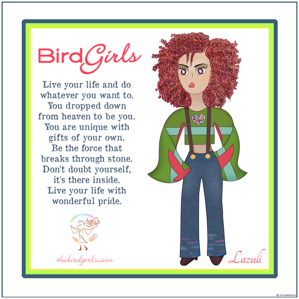 Lazuli Art Posters - thebirdgirls.com