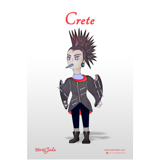 Crete Plain Art Posters - thebirdgirls.com
