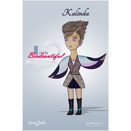 Kalinda Slogan Art Posters - thebirdgirls.com