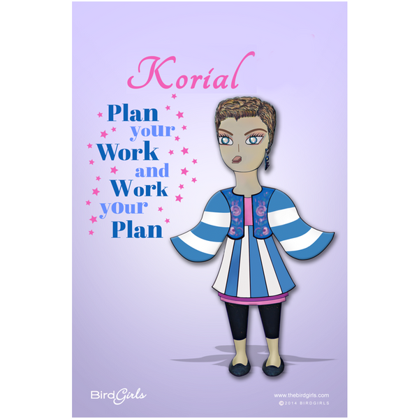 Korial Slogan Art Posters - thebirdgirls.com