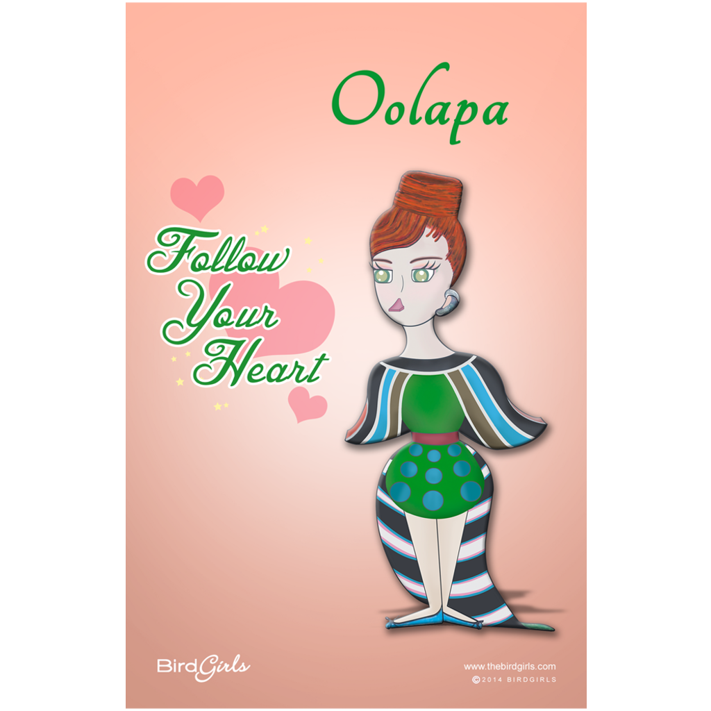 Oolapa Slogan Art Posters - thebirdgirls.com
