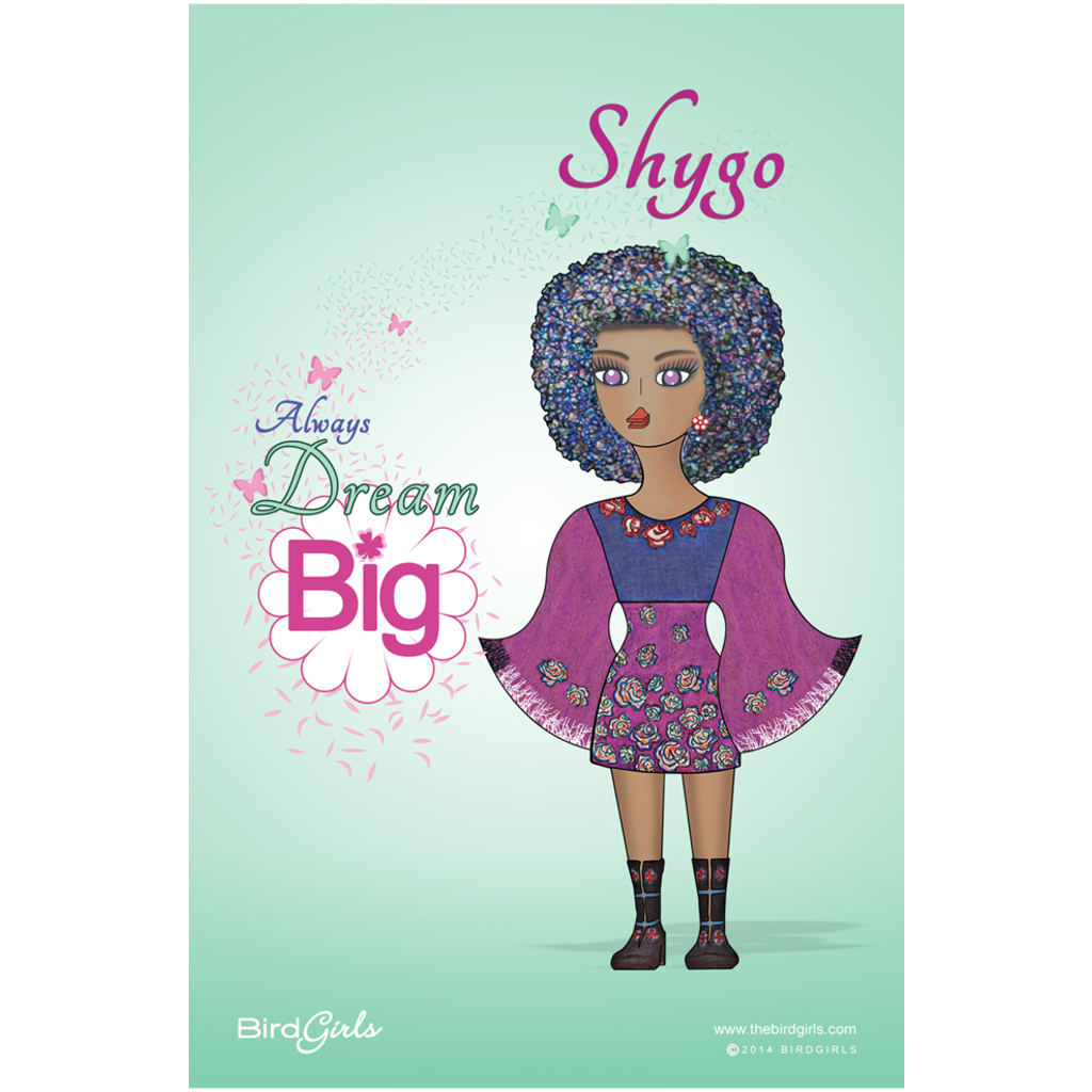 Shygo Slogan Art Posters - thebirdgirls.com