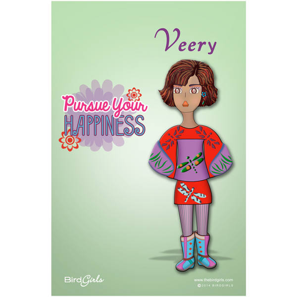 Veery Slogan Art Posters - thebirdgirls.com