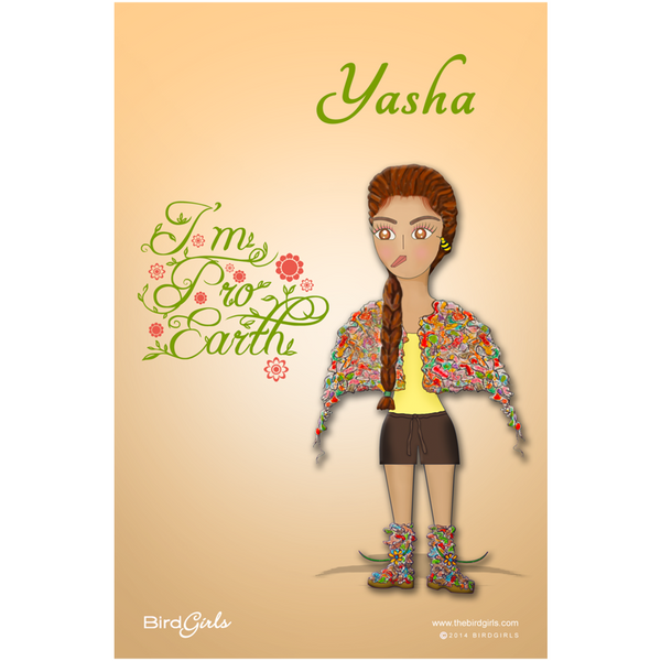 Yasha Slogan Art Posters - thebirdgirls.com