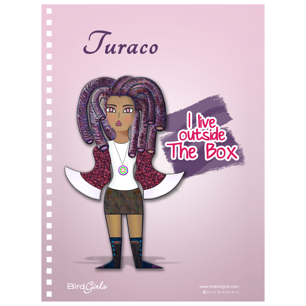 Turaco Notebooks - thebirdgirls.com