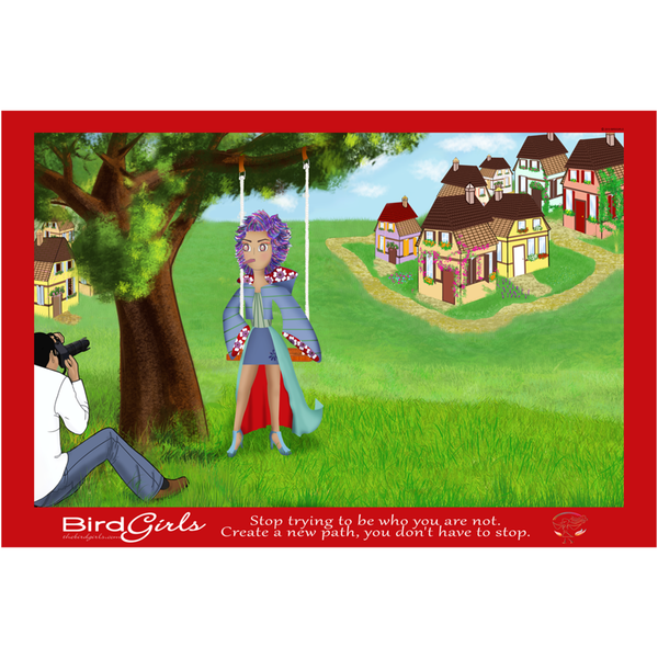 Sabina Rectangle Art Posters - thebirdgirls.com