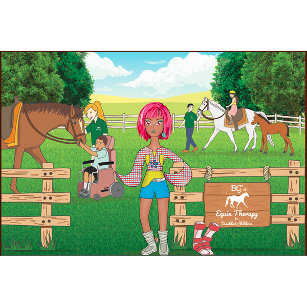 Mahali Rectangle Giclee Art Prints - thebirdgirls.com