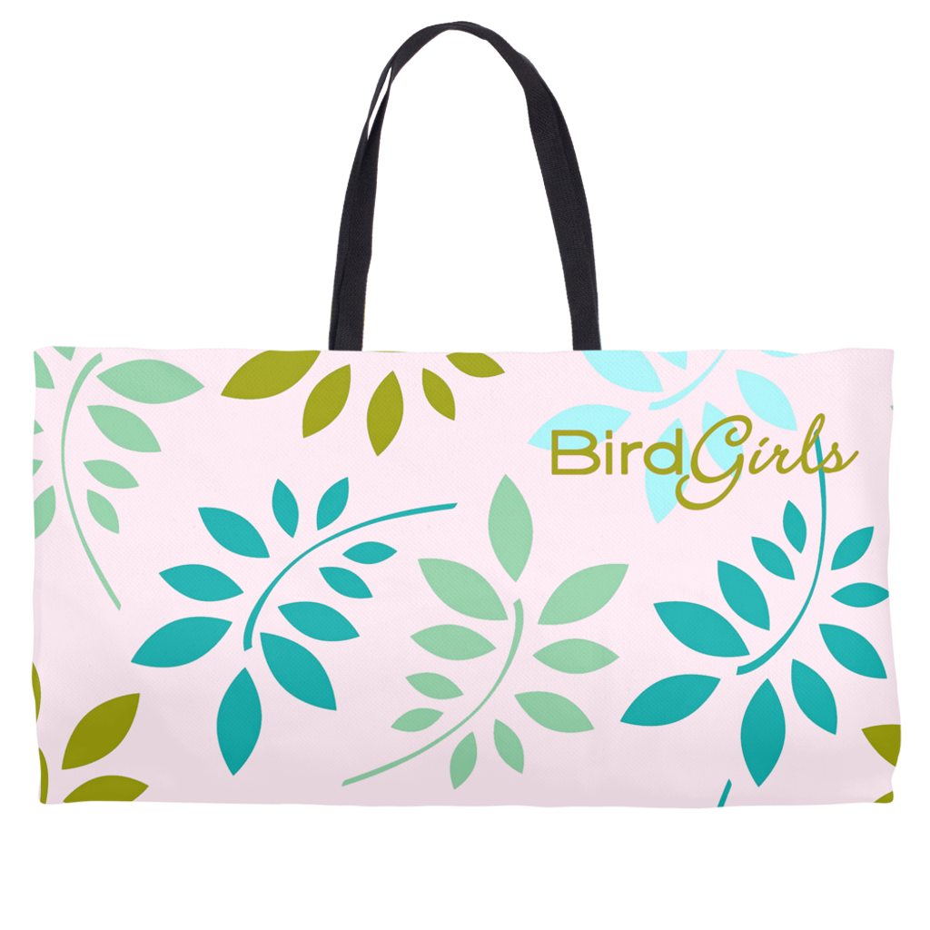BirdGril Colored Leaves Weekender Totes - thebirdgirls.com