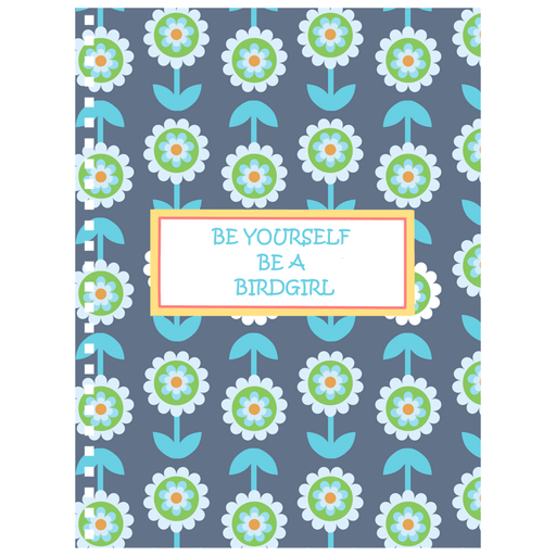 BirdGirl Flower Notebook - thebirdgirls.com