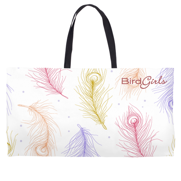 BirdGirls Feather Weekender Totes - thebirdgirls.com