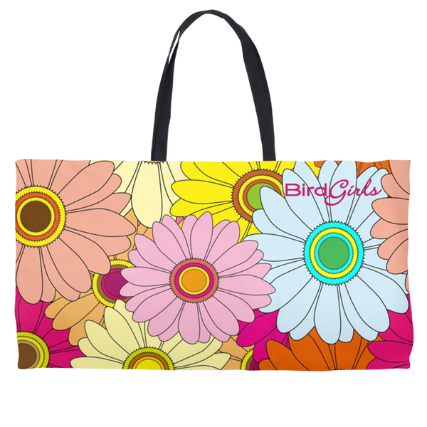 BirdGirls Floral Weekender Totes - thebirdgirls.com