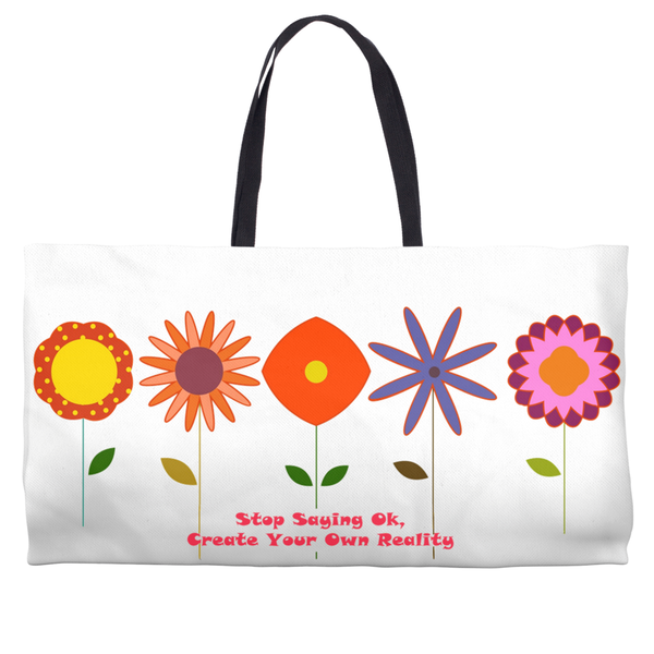 BirdGirls Floral Weekender Totes - thebirdgirls.com
