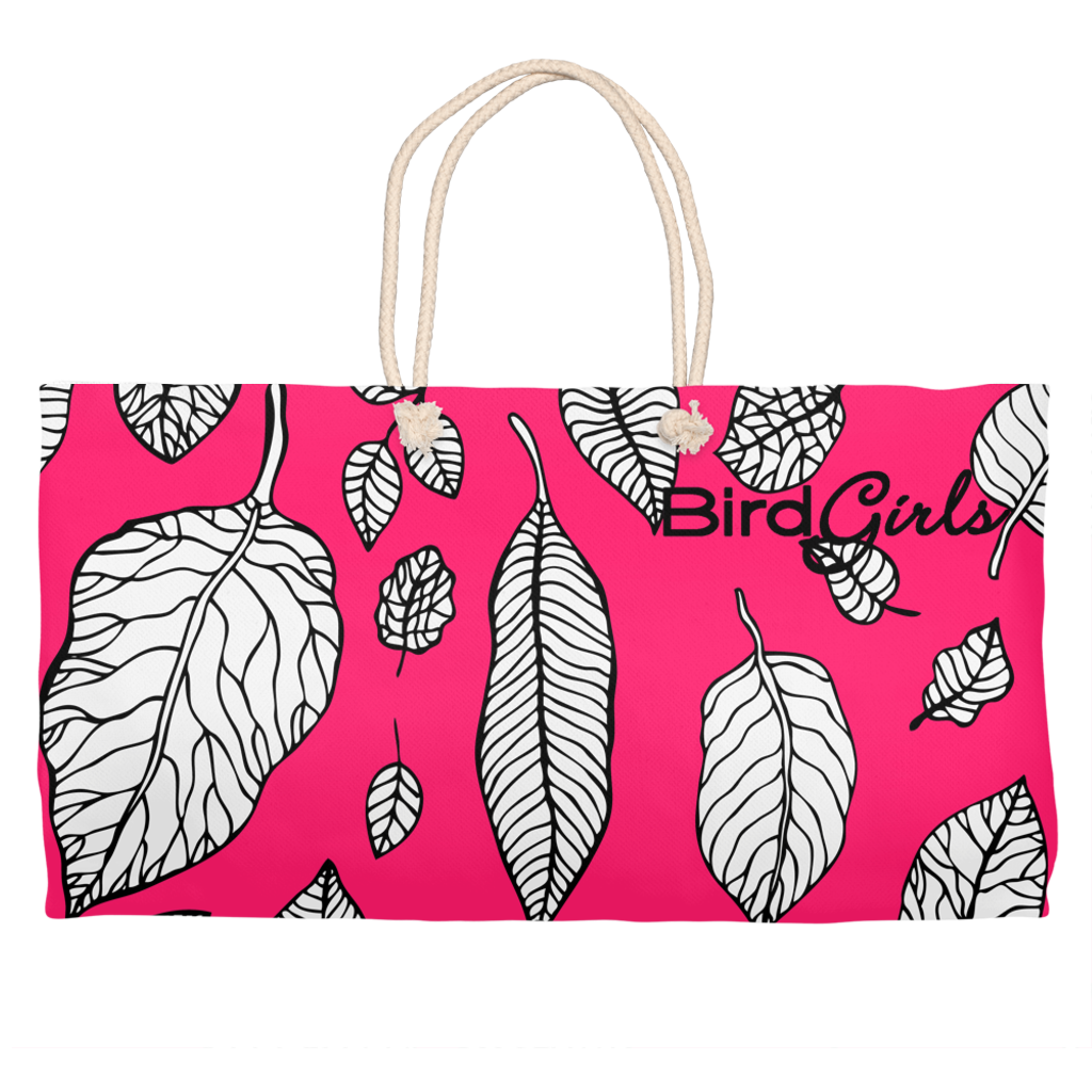 BirdGirls Leaf Medley Weekender Totes - thebirdgirls.com