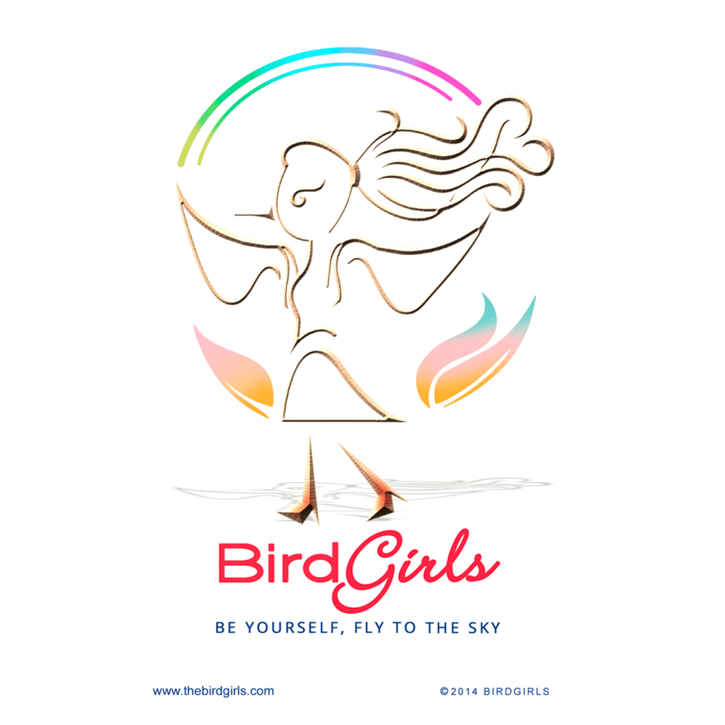 BirdGirl Logo Posters - thebirdgirls.com