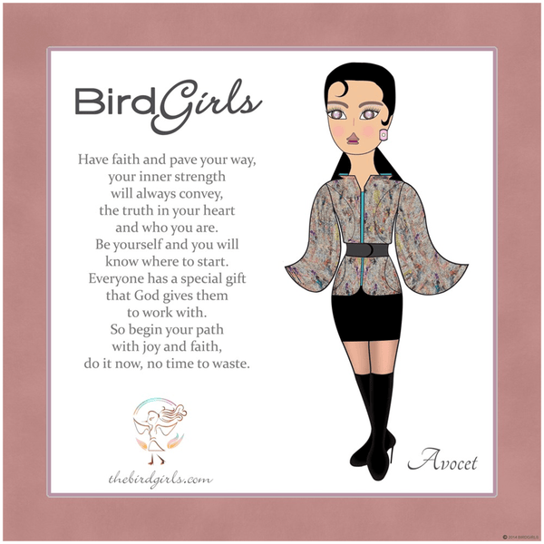 Avocet Art Posters - thebirdgirls.com