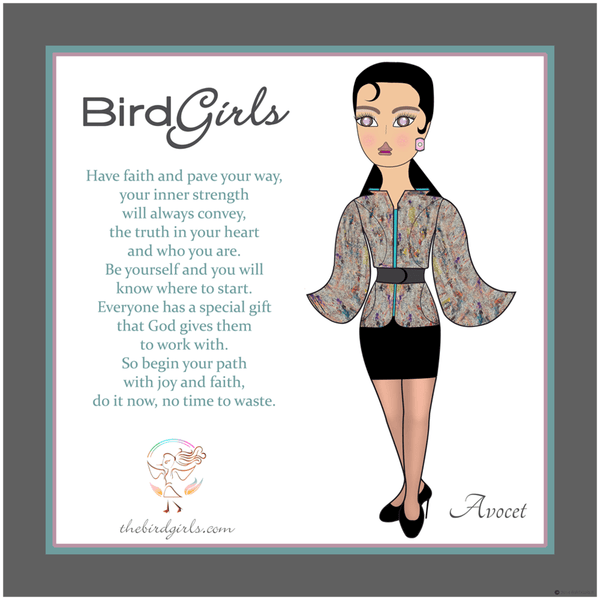 Avocet Art Posters - thebirdgirls.com