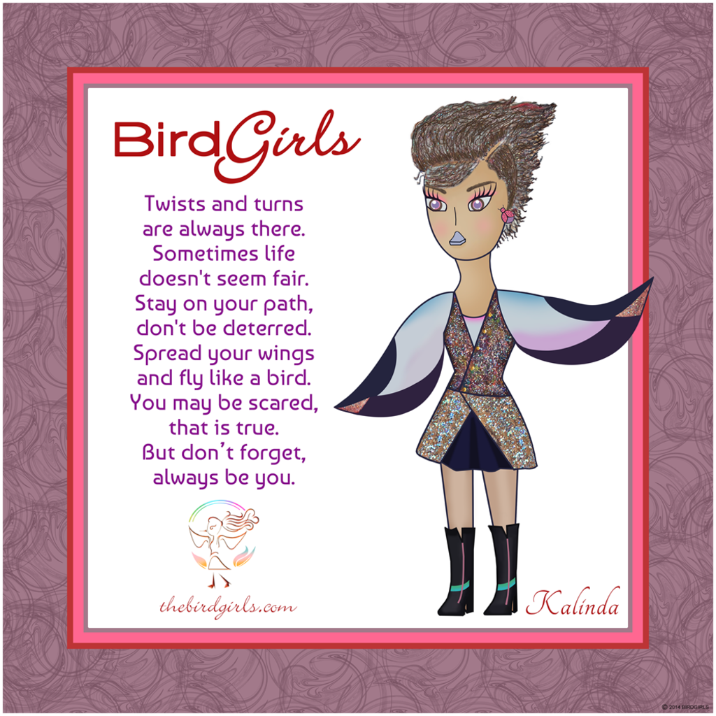 Kalinda Art Posters - thebirdgirls.com