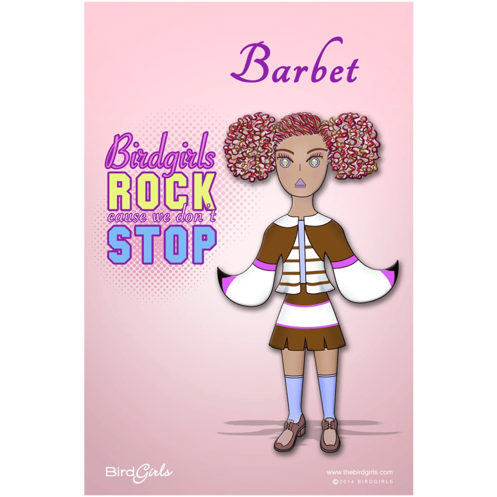 Barbet Slogan Art Posters - thebirdgirls.com