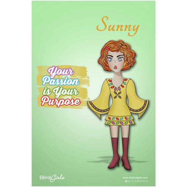 Sunny Slogan Art Posters