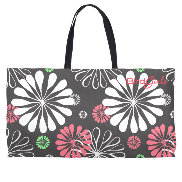 Flowers Galore Weekender Totes - thebirdgirls.com