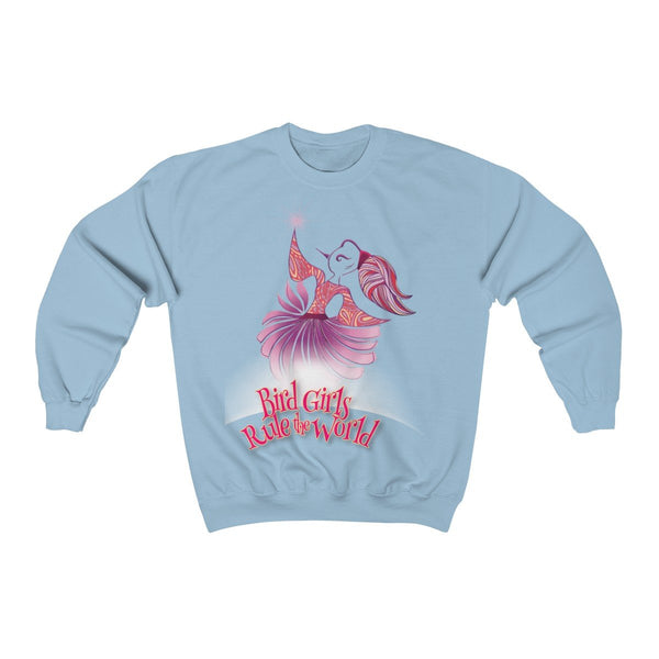 BirdGirls Rule the World Unisex Heavy Blend™ Crewneck Sweatshirt - The BirdGirls