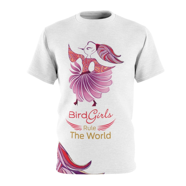 BirdGirls Rule the World Unisex AOP Cut & Sew Tee - The BirdGirls