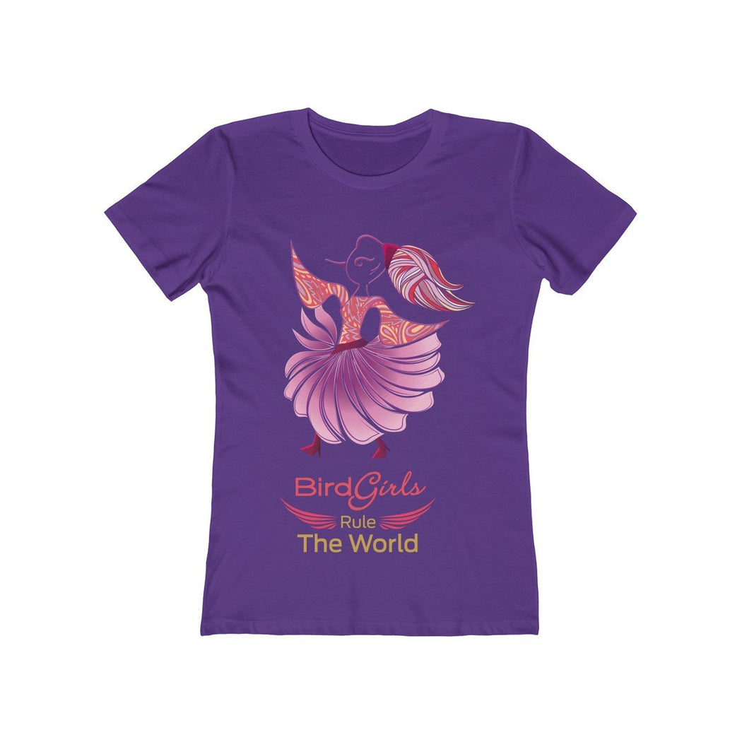 BirdGirls Logo Women's The Boyfriend Tee - The BirdGirls
