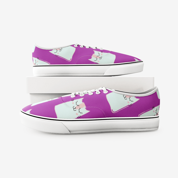 BirdGirls Cat Unisex Canvas Shoes Fashion Low Cut Loafer Sneakers - The BirdGirls