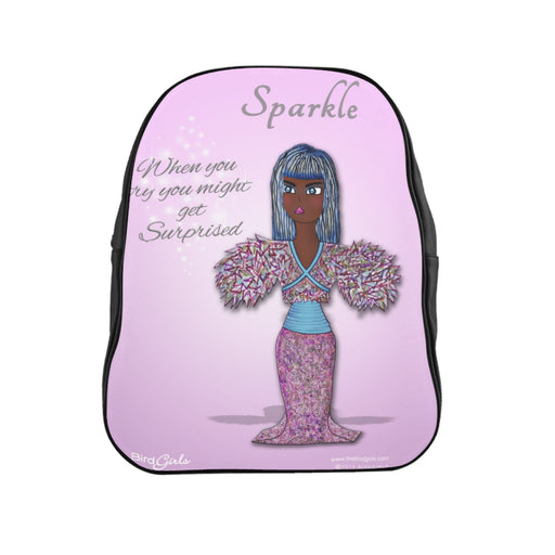 Sparkle BirdGirl School Backpack - thebirdgirls.com