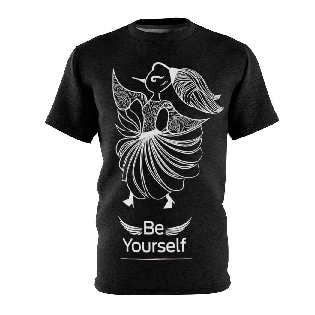 Be Yourself Unisex AOP Cut & Sew Tee - The BirdGirls
