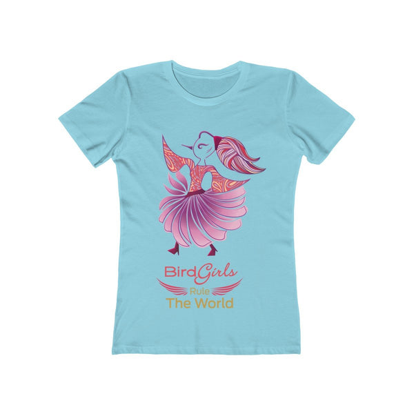 BirdGirls Logo Women's The Boyfriend Tee - The BirdGirls
