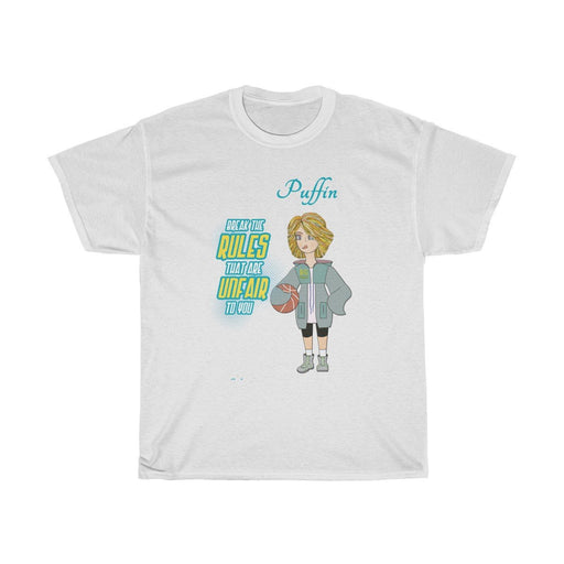 Puffin Unisex Heavy Cotton Tee - The BirdGirls