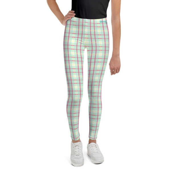 BirdGirls Imperial Plaid Youth Leggings - The BirdGirls
