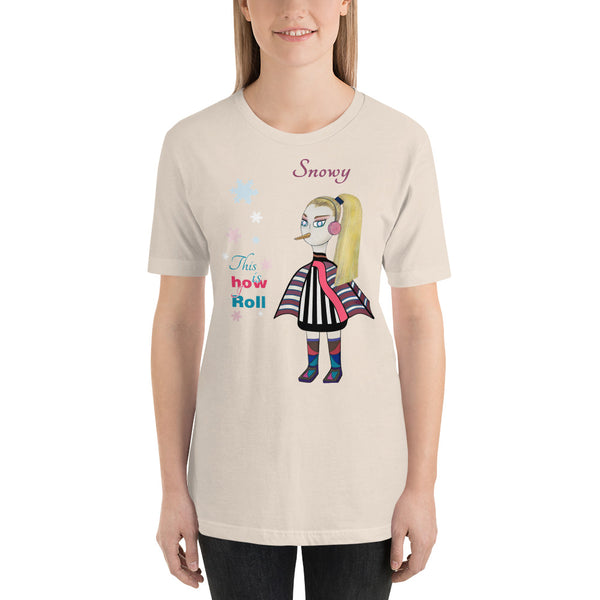 Snowy Short-Sleeve Unisex T-Shirt