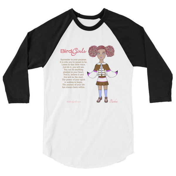 Barbet 3/4 sleeve raglan shirt - The BirdGirls