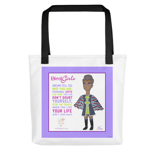 Blue Tote bag - thebirdgirls.com