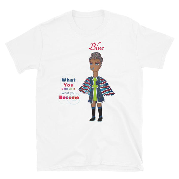 Blue Short-Sleeve Unisex T-Shirt - The BirdGirls