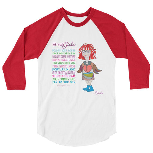 Pytualia 3/4 sleeve raglan shirt - The BirdGirls